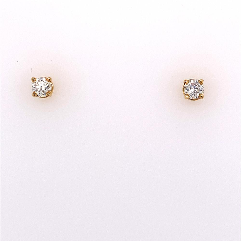 .3400 Ctw Diamond Stud Earring