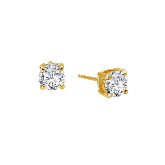 2 Carats Diamond Stud Earrings | Lafonn