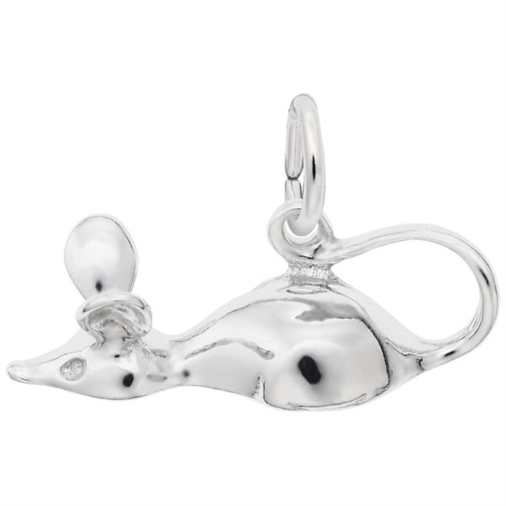 Mouse - Sterling Silver Charm