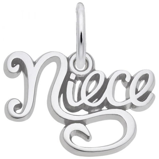 Niece Charm / Sterling Silver