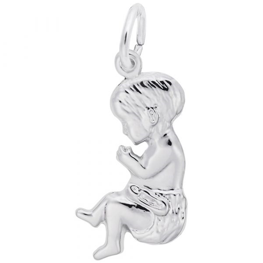 Baby - Sterling Silver Charm