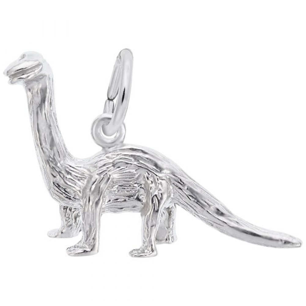 Dinosaur - Sterling Silver Charm