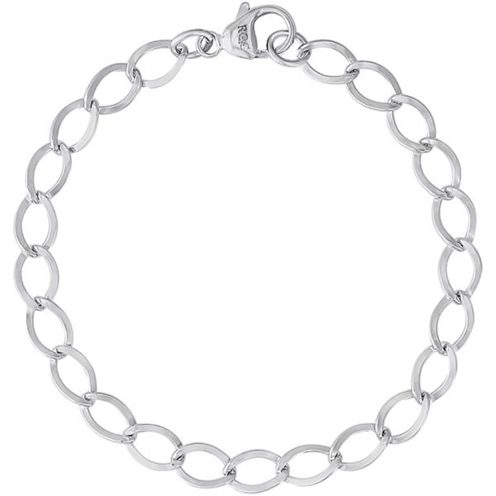 Charm Bracelet 7 Inch / Sterling Silver