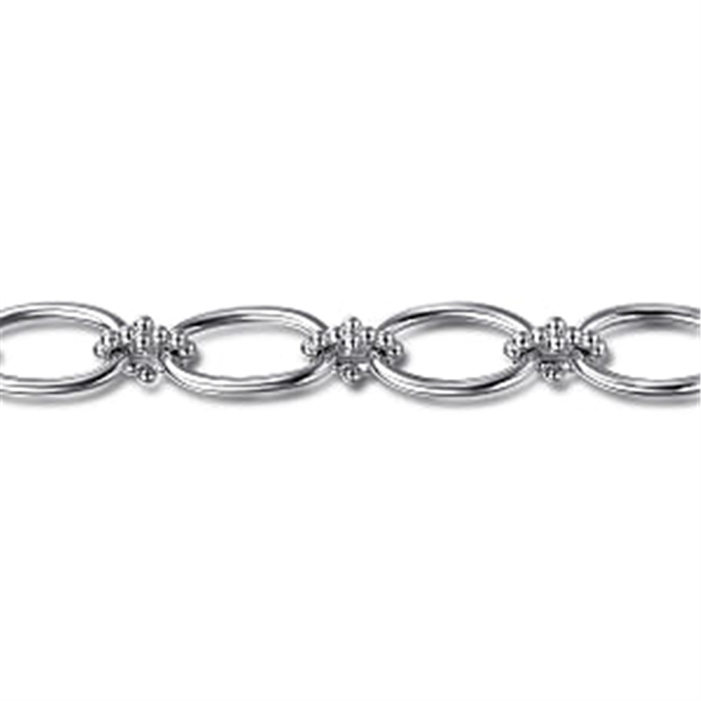 Sterling Silver Bujukan Link Bracelet | 7"
