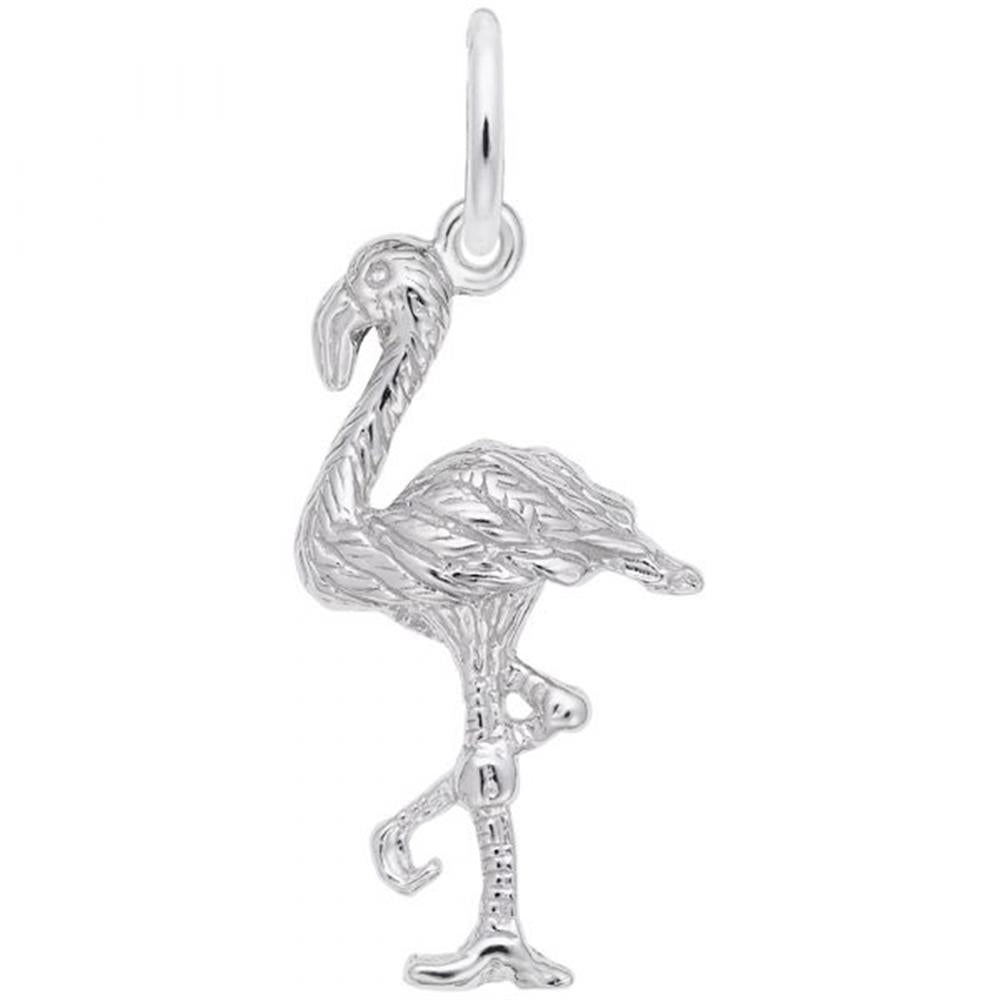 Flamingo Charm / Sterling Silver