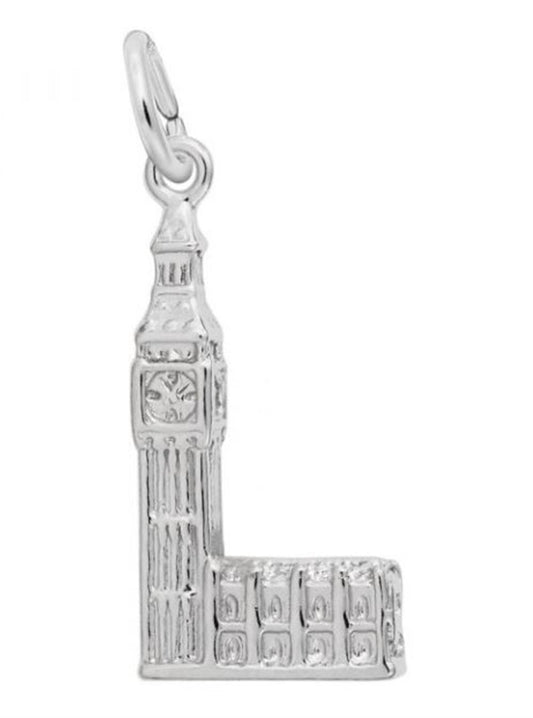 Big Ben in Sterling Silver Charm