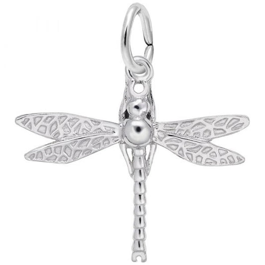 Dragonfly Charm / Sterling Silver