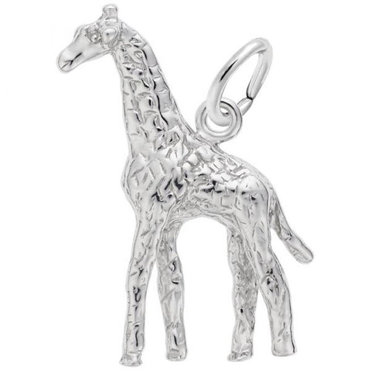 GIRAFFE Sterling Silver Charm | Rembrandt Charms
