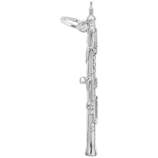 Oboe Charm / Sterling Silver