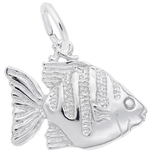 Sunfish Charm in Sterling Silver