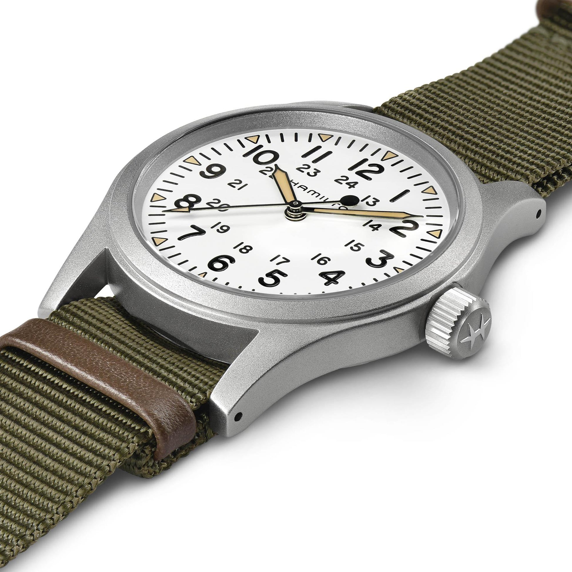 Khaki Field Mechanical Watch with NATO Strap Hamilton – William