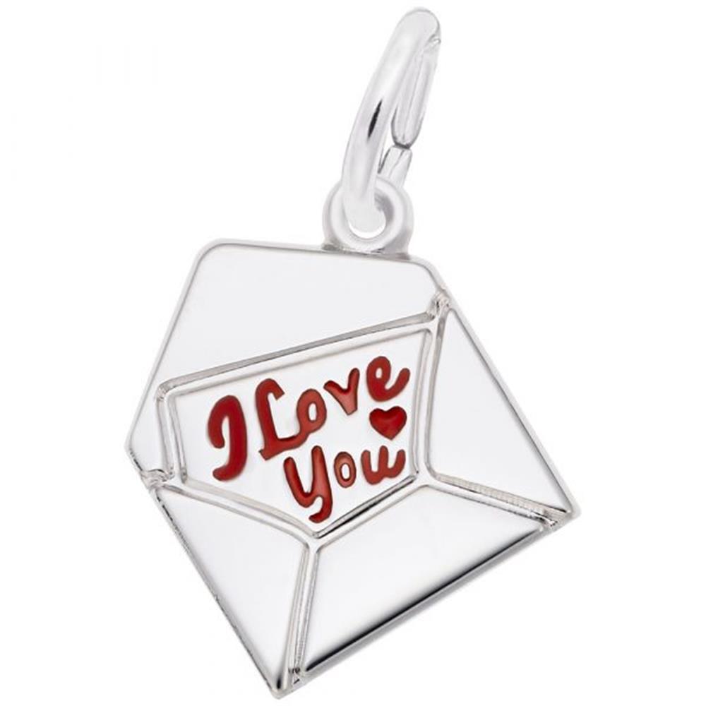 Love Letter Charm / Sterling Silver