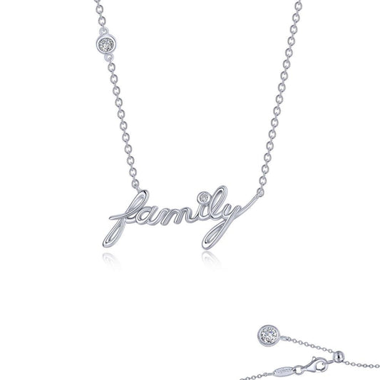 Family Word Necklace | Lafonn