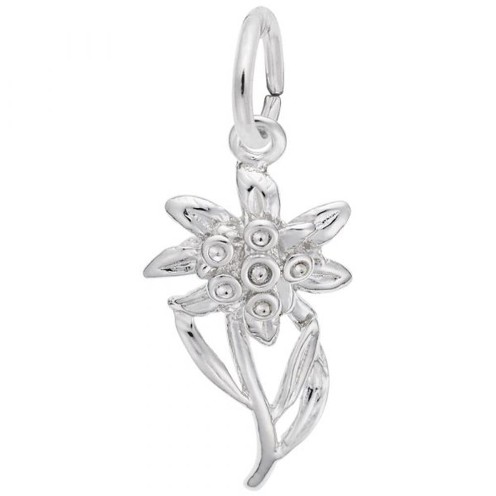 Edelweiss - Sterling Silver Charm