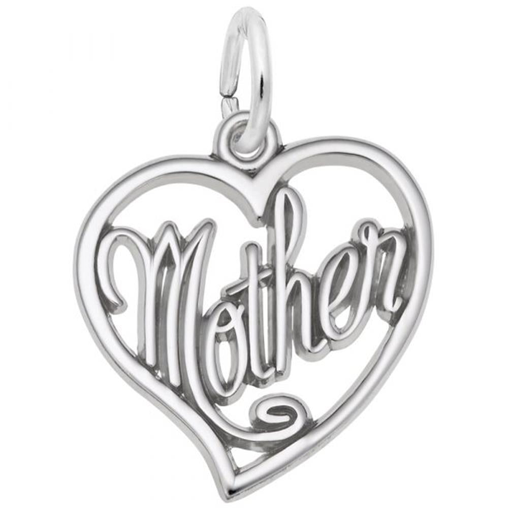 Mother Charm / Sterling Silver