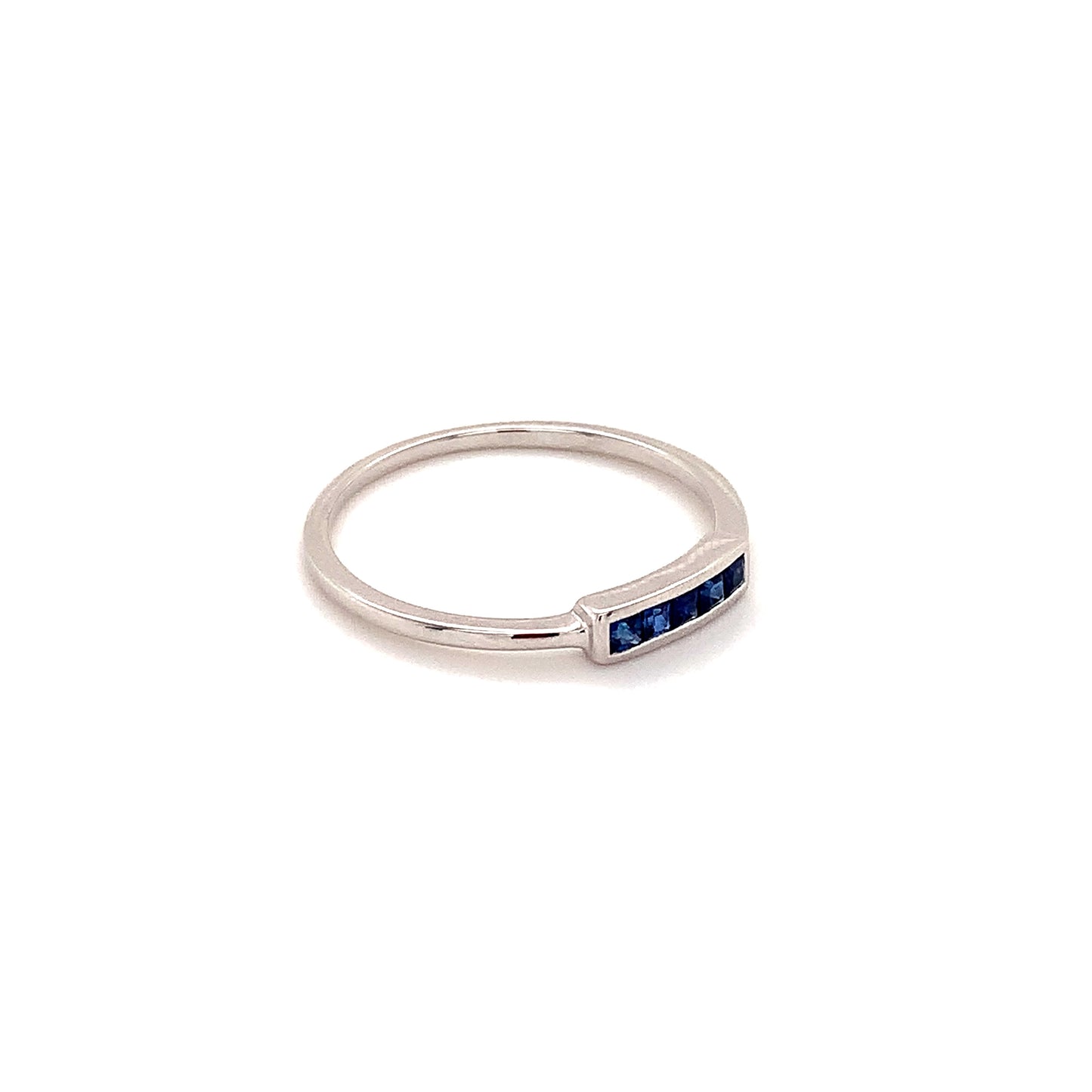 14K Gold Ring with Sapphires