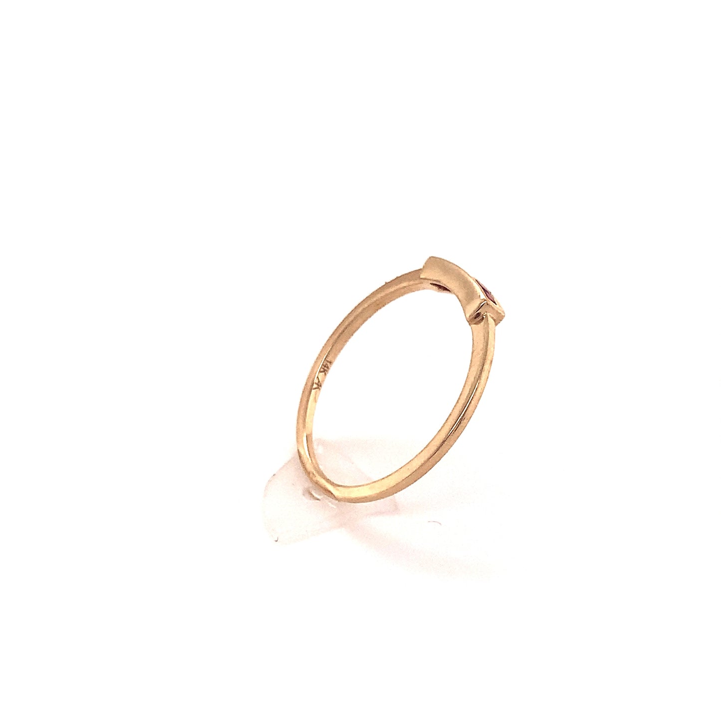 14K Gold Ring with Rubies