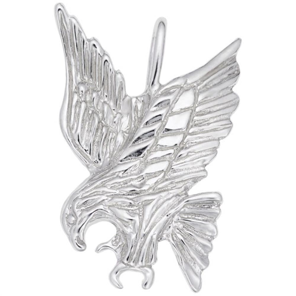 Eagle Pendant Charm / Sterling Silver