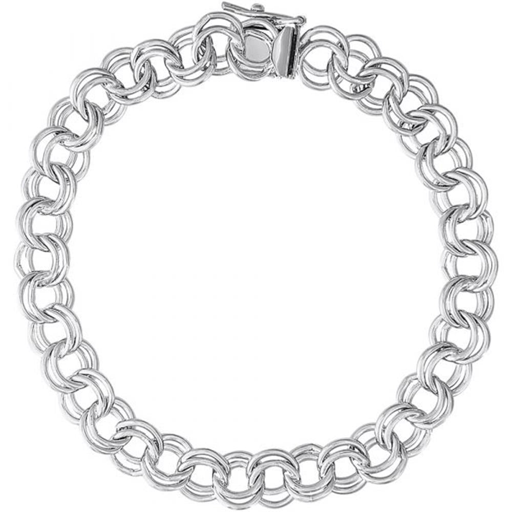 Charm Bracelet 8 Inch / Sterling Silver
