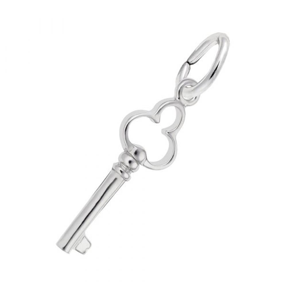Key Charm / Sterling Silver
