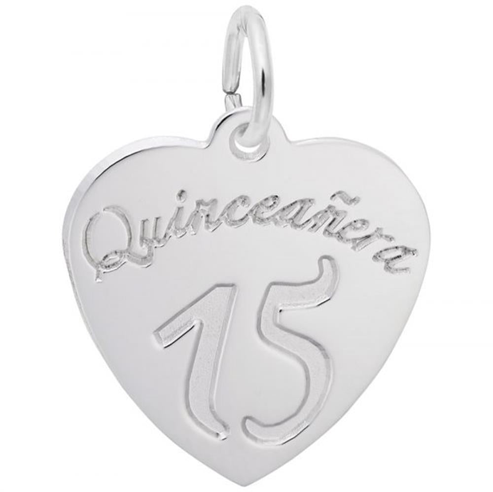 Quinceanera Charm / Sterling Silver