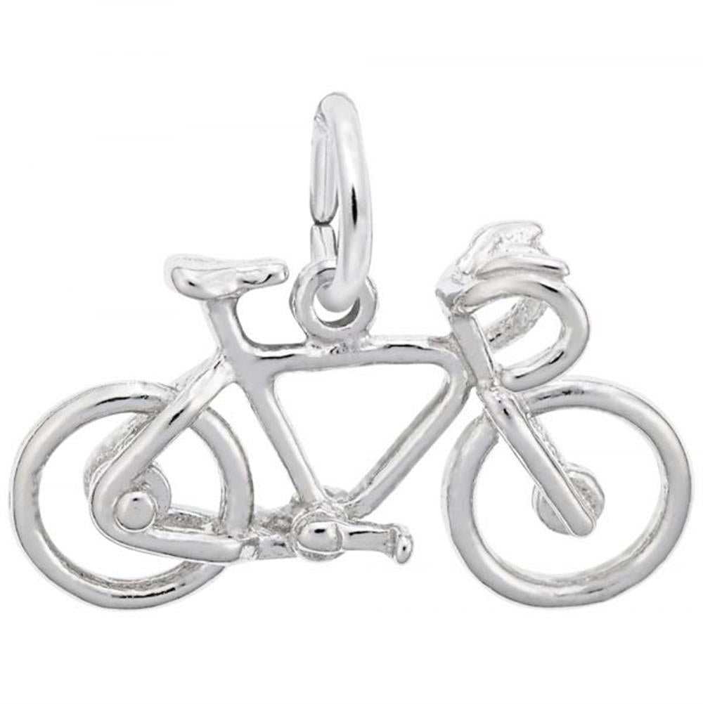 Bicycle Charm / Sterling Silver