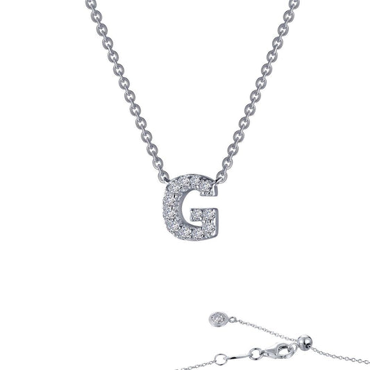 Letter G Pendant Necklace | Lafonn