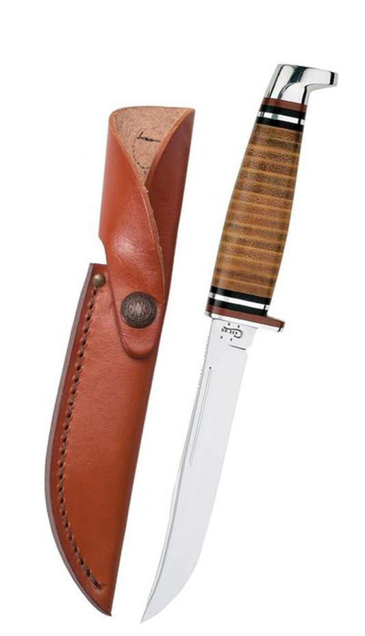 Leather Hunter with Sheath