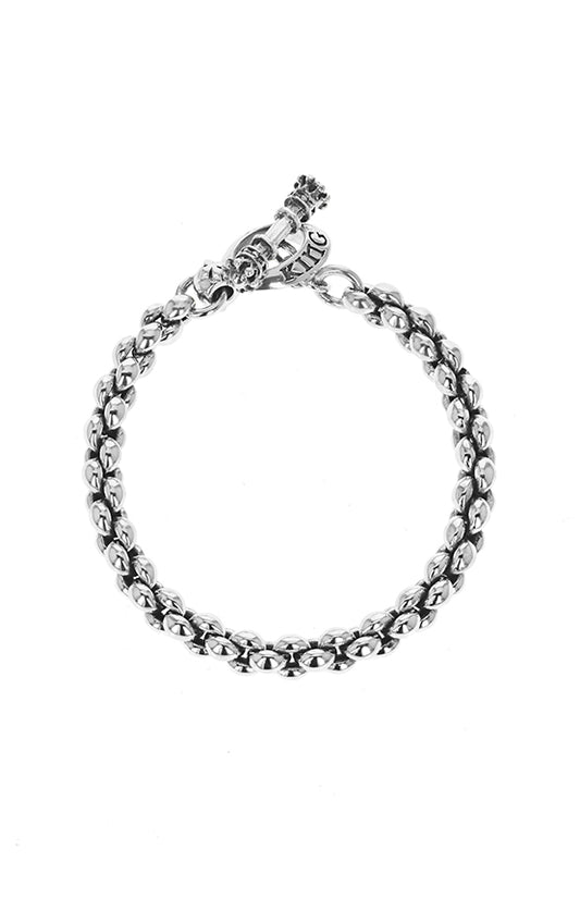 Infinity Link Silver Bracelet