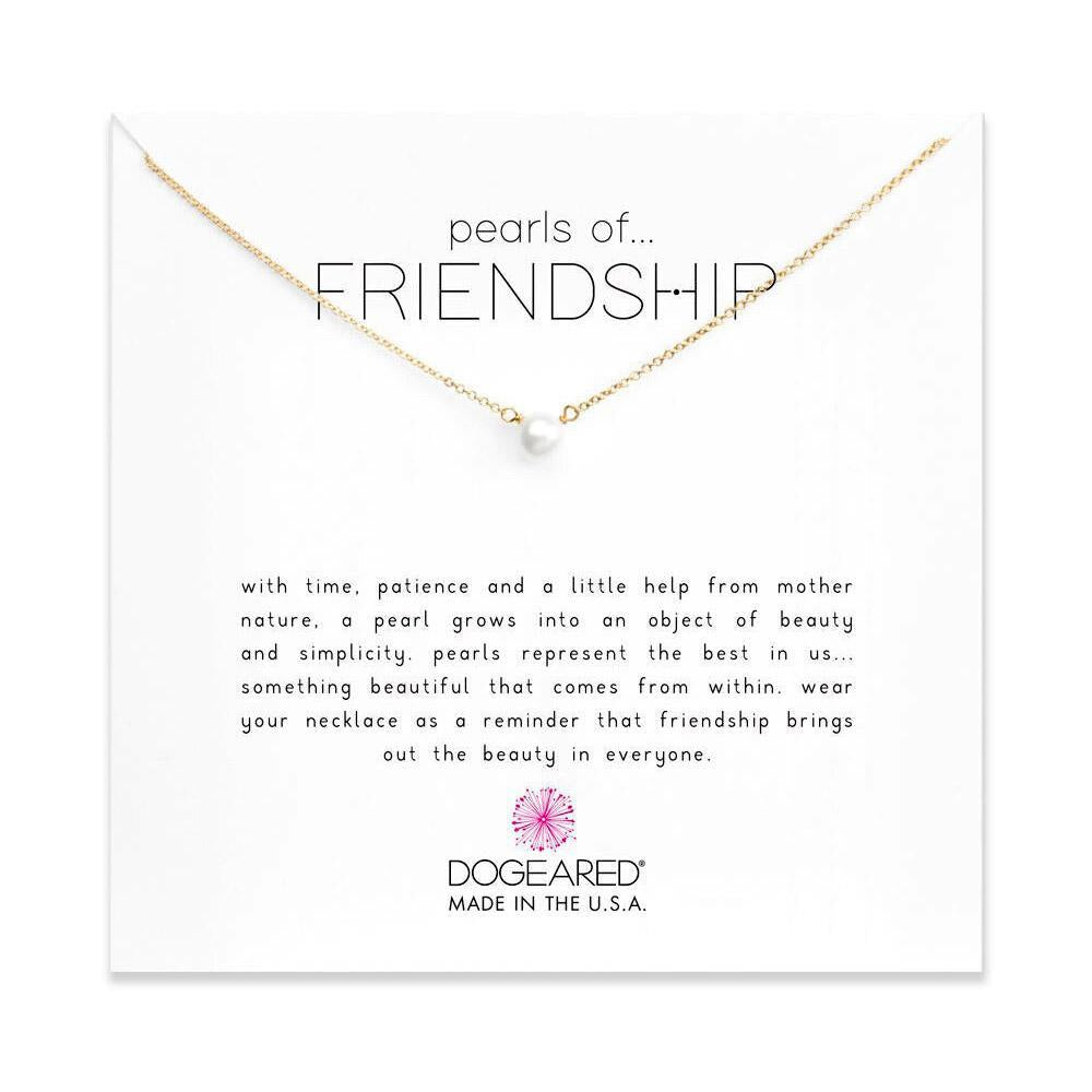 Pearls of Friendship / GP-SS Necklace / 18"