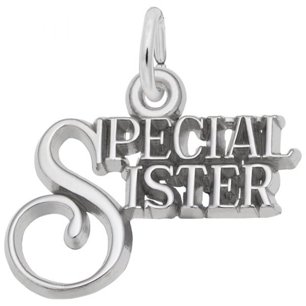 Special Sister Charm / Sterling Silver