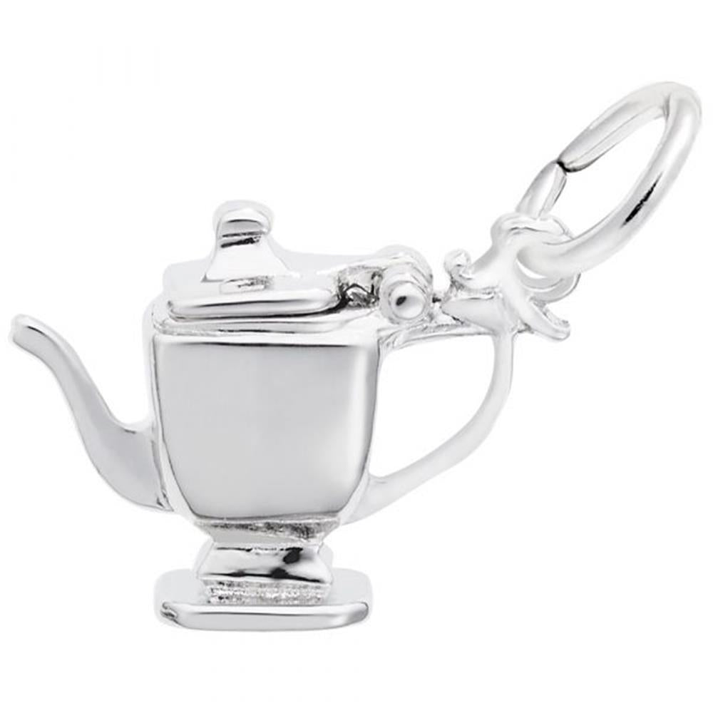 Teapot Charm / Sterling Silver