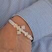 Diamonds Cross Bracelet 6mm Vahan