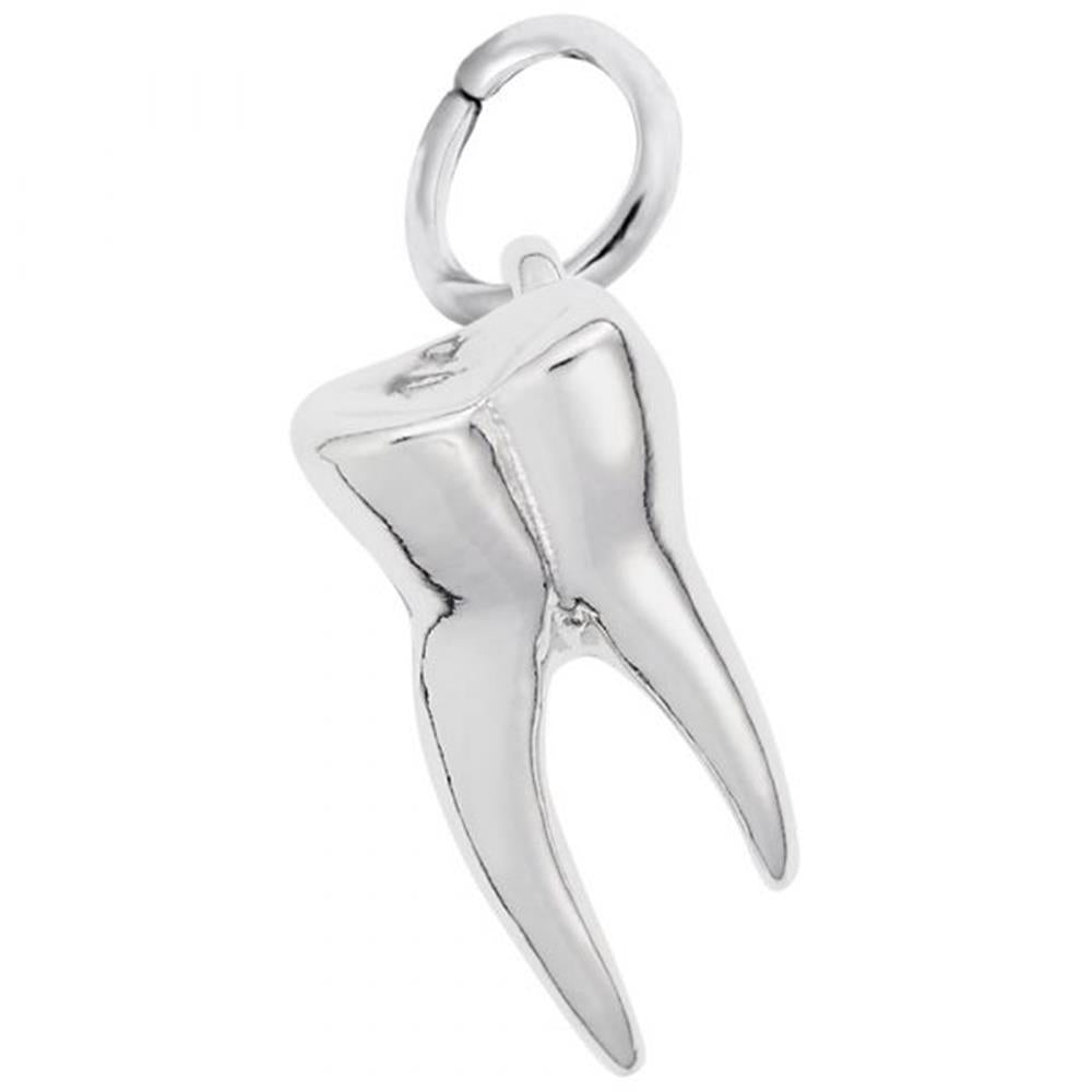 Tooth Charm / Sterling Silver