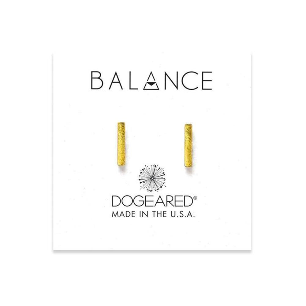 Balance Flat Bar - Earring/ GP-SS