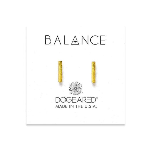 Balance Flat Bar - Earring/ GP-SS