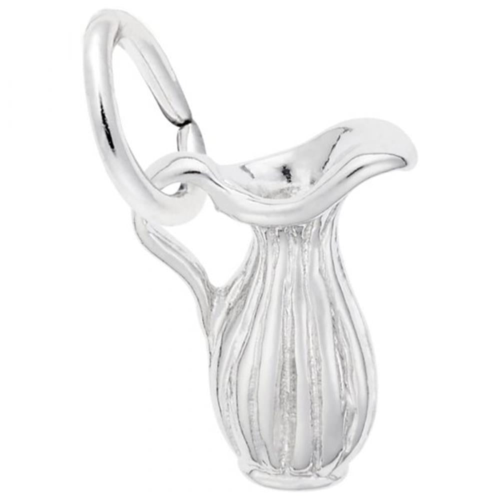 Pitcher / Sterling Silver Charm