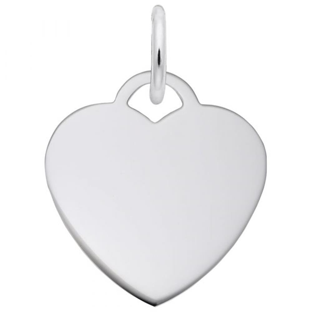 Small Heart - 35 Series - Sterling Silver Charm