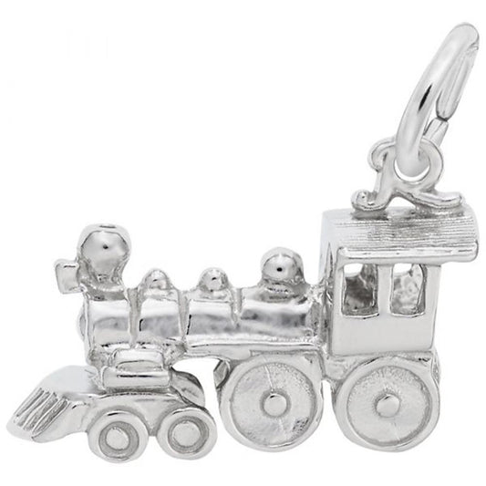 Train Charm / Sterling Silver