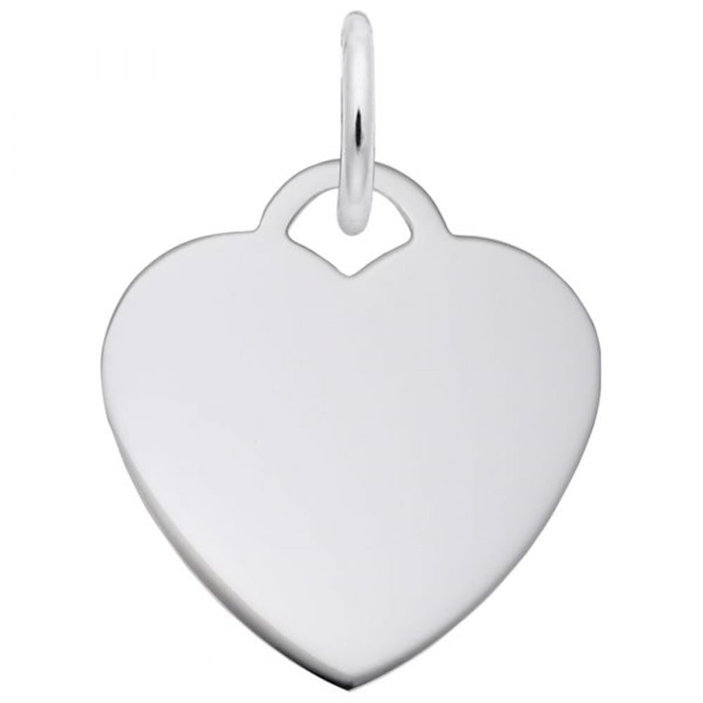 Small Heart - Classic Charm / Sterling Silver