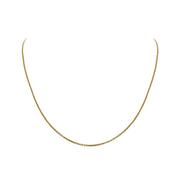 A Lafonn Sterling Silver Chain 20" is displayed against a plain white background. The thin, delicate necklace features small, evenly spaced links and forms a gentle curved shape in the image.
