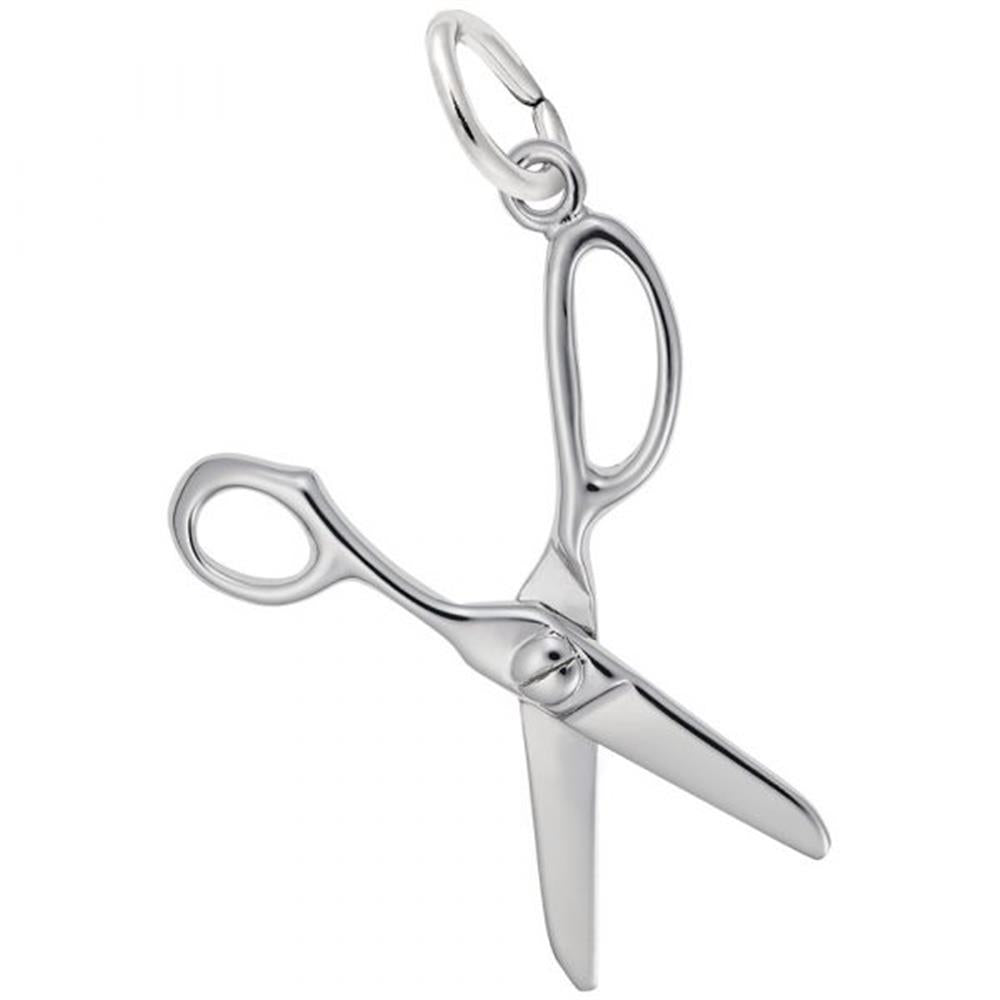 Scissors Charm / Sterling Silver
