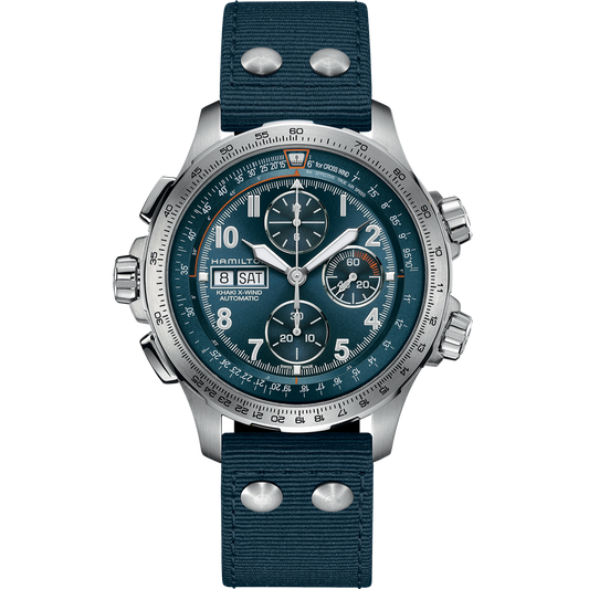 Khaki Aviation X-Wind Automatic Chronograph Watch | Hamilton