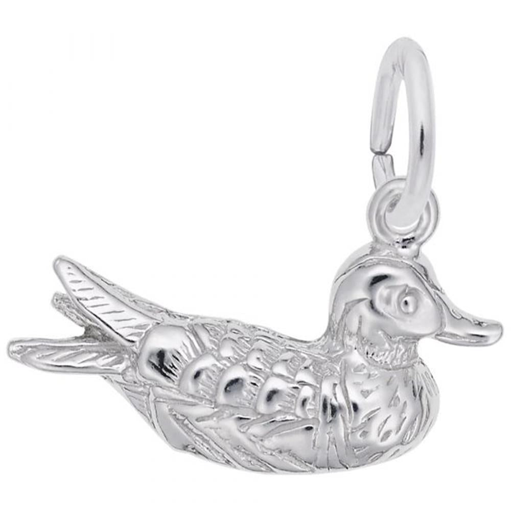 Duck Charm / Sterling Silver